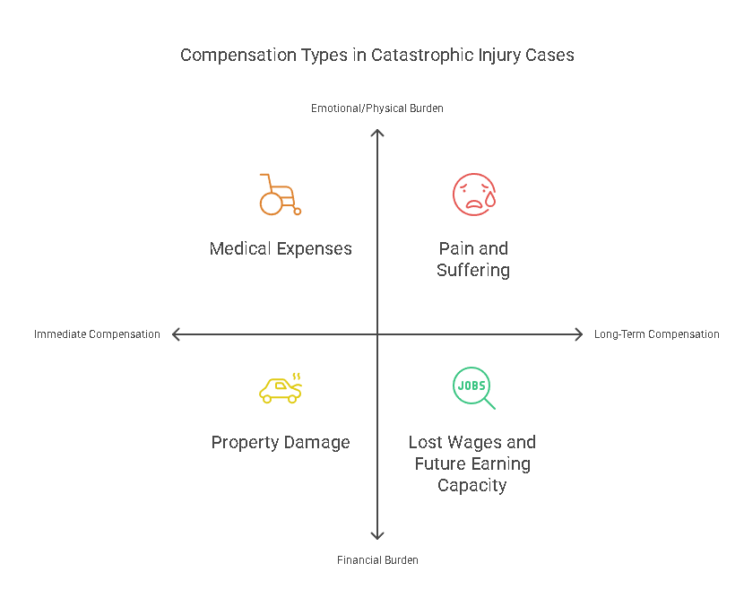 What Types of Compensation Can I Get for Filing a Catastrophic Injury Case?