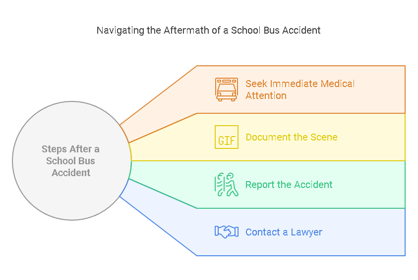 Steps to Take After a School Bus Accident