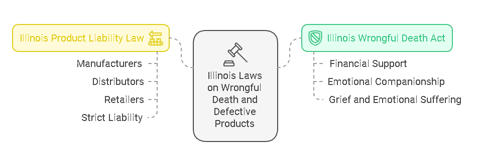 Laws in Illinois Concerning Wrongful Death from a Defective Products