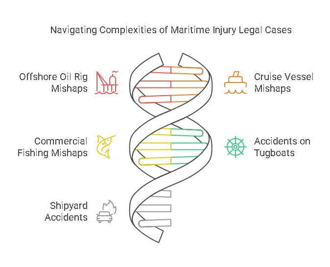 Types of Maritime Cases Handled by Our Maritime Injury Attorneys