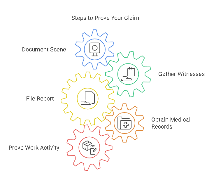 Steps to Prove Your Delivery Driver Accident Claim