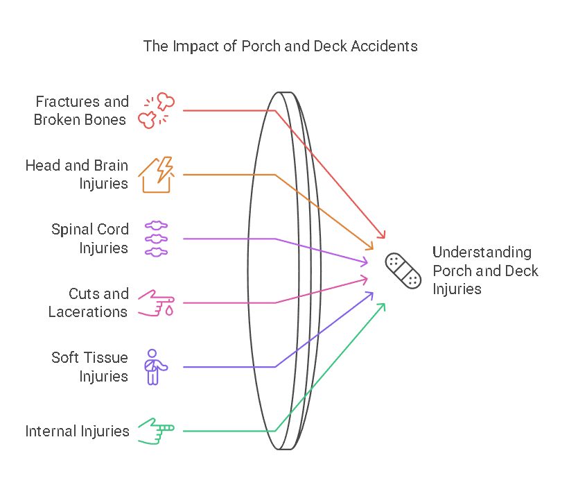 Types of Injuries in Porch and Deck Accidents