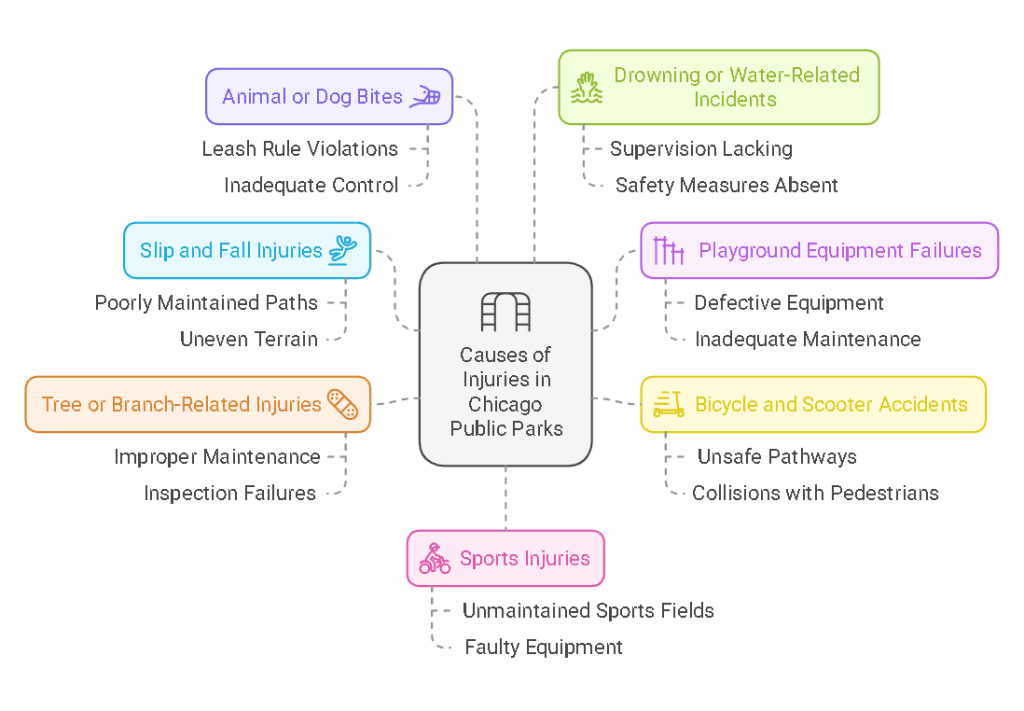 Top Causes of Injuries in Chicago Public Parks