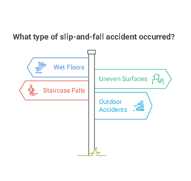 Types Of Slip And Fall Accidents We Deal With