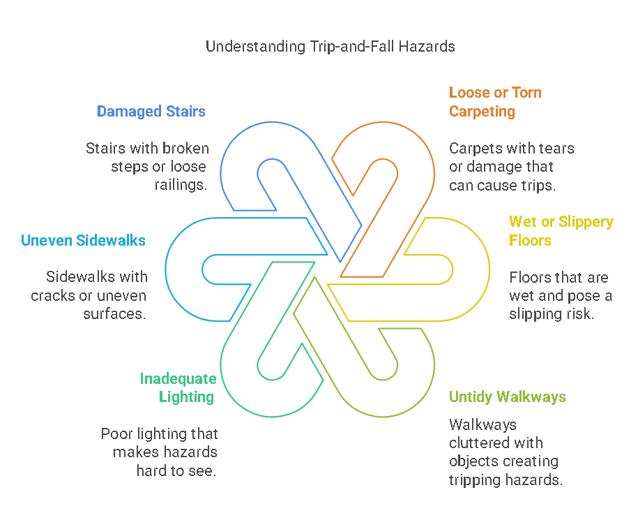 Reasons Behind Trip And Fall Accidents