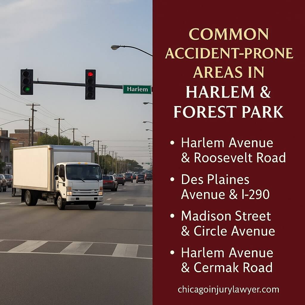 Common Accident-Prone Areas in Harlem & Forest Park