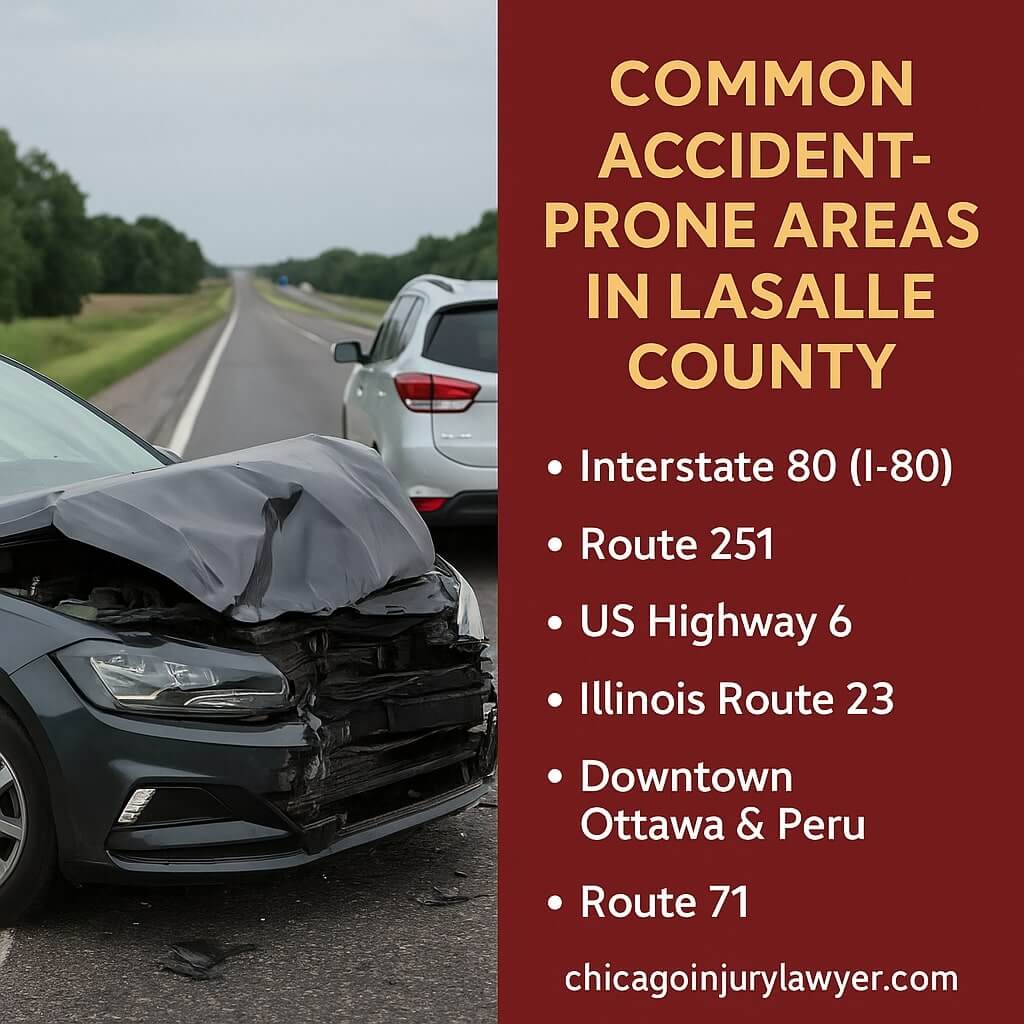 Common Accident-Prone Areas in LaSalle County