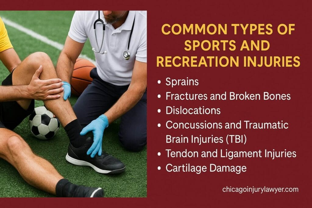 Common Types Of Sports And Recreation Injuries