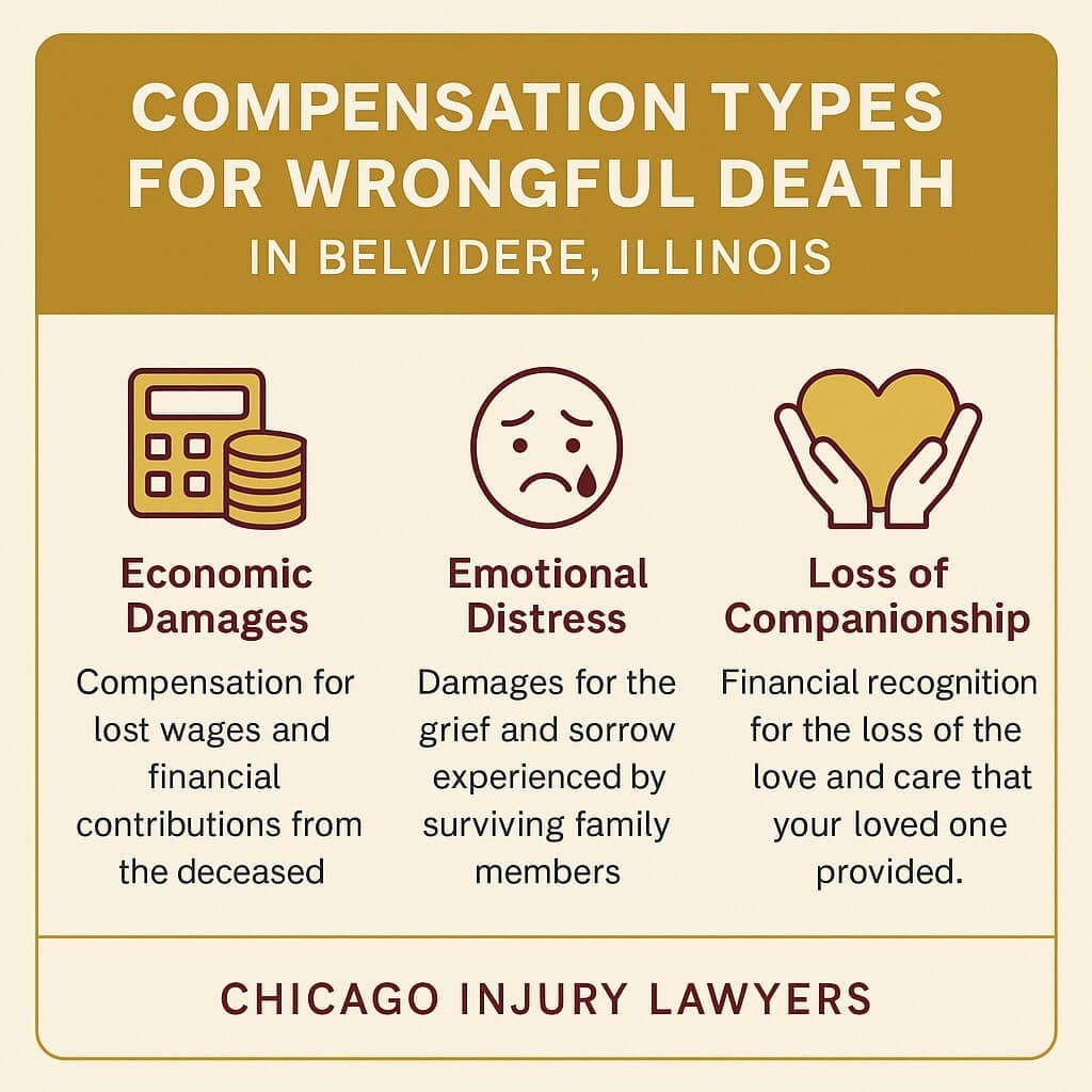 Compensation Types for Wrongful Death in Belvidere, Illinois
