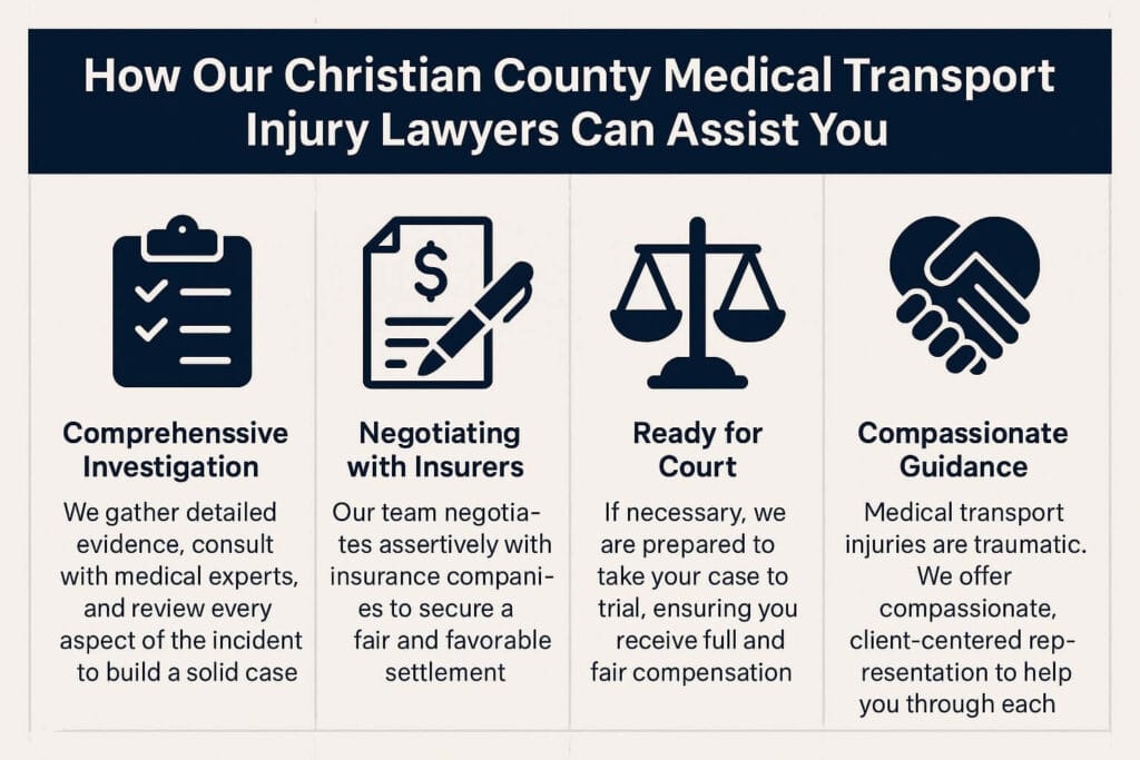 How Our Christian County Medical Transport Injury Lawyers Can Assist You
