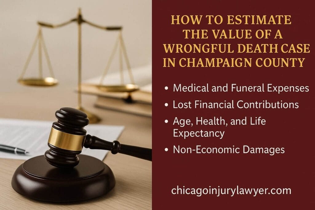 How to Estimate the Value of a Wrongful Death Case in Champaign County