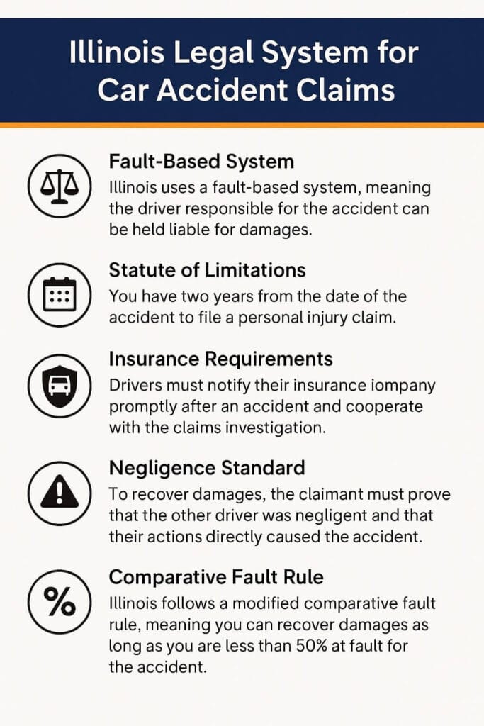 Illinois Legal System for Car Accident Claims
