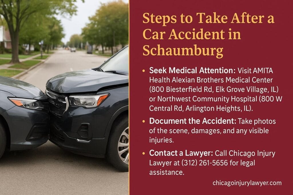 Steps to Take After a Car Accident in Schaumburg