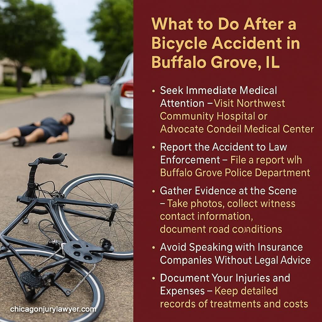 What to Do After a Bicycle Accident in Buffalo Grove