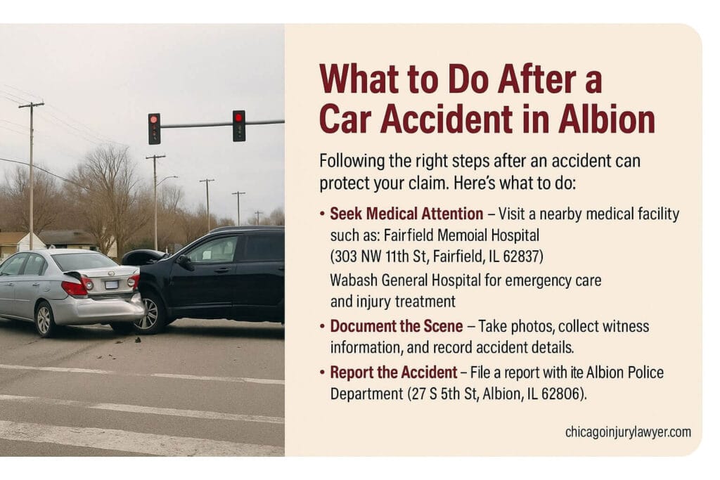 What to Do After a Car Accident in Albion
