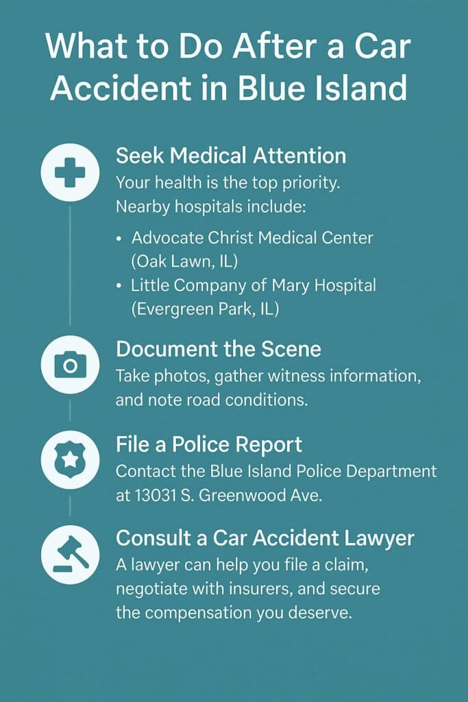 What to Do After a Car Accident in Blue Island