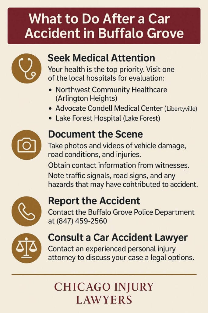 What to Do After a Car Accident in Buffalo Grove