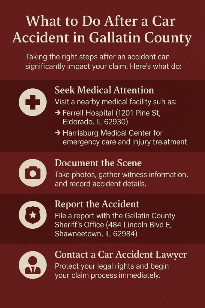 What to Do After a Car Accident in Gallatin County