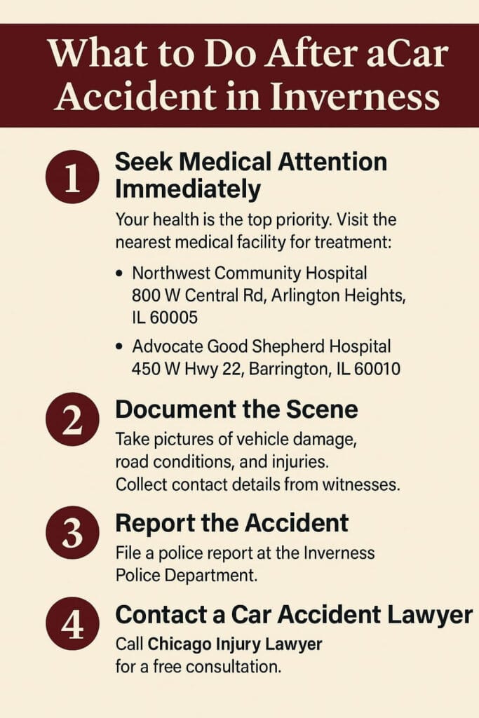What to Do After a Car Accident in Inverness