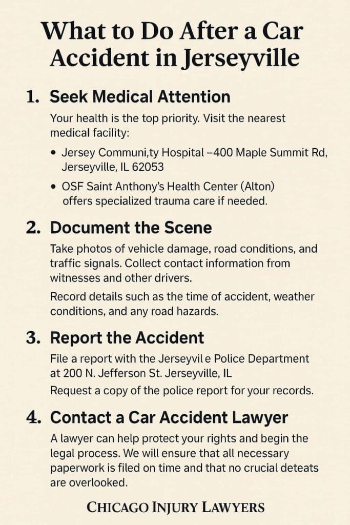 What to Do After a Car Accident in Jerseyville