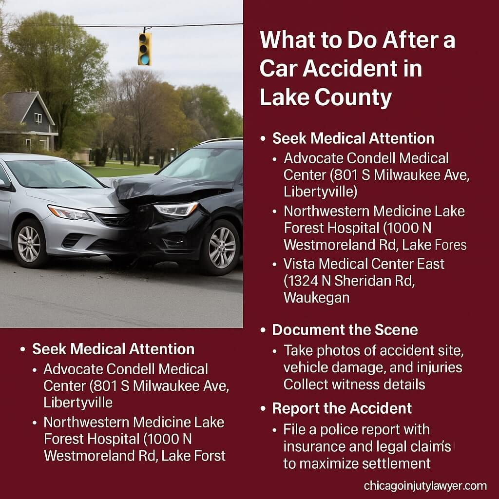 What to Do After a Car Accident in Lake County
