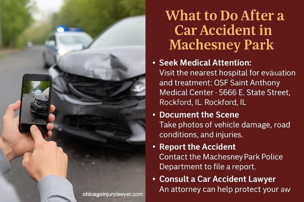What to Do After a Car Accident in Machesney Park
