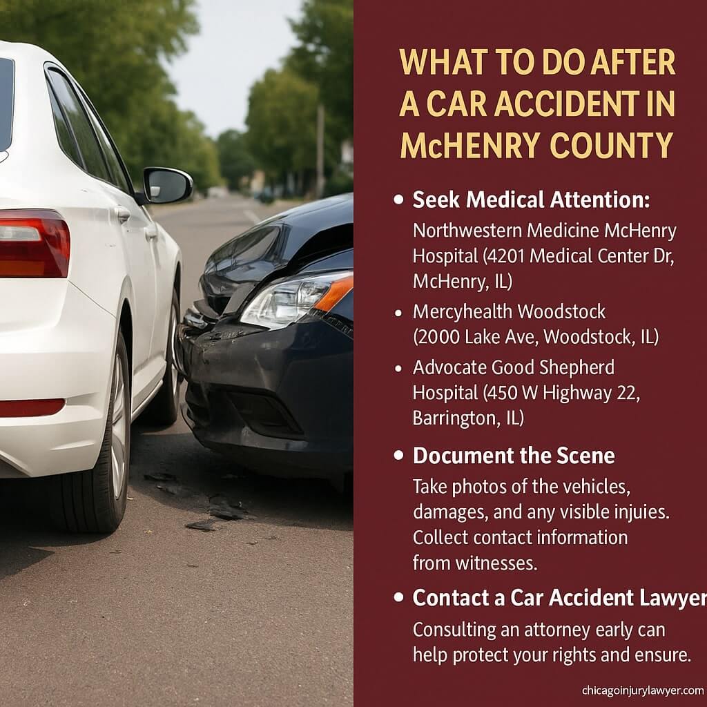What to Do After a Car Accident in McHenry County