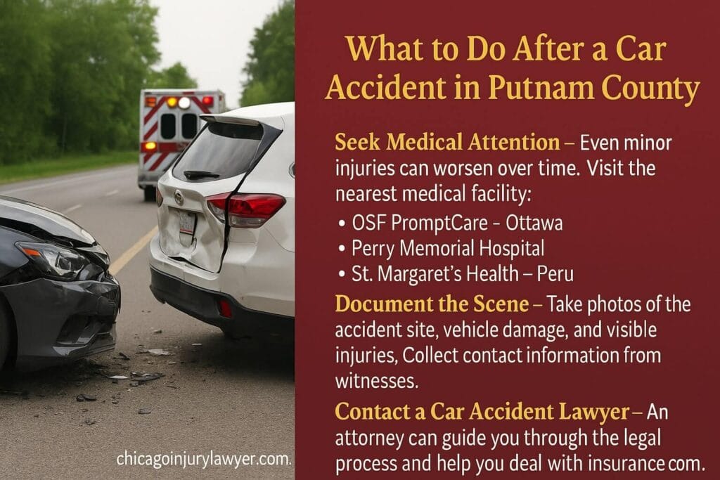 What to Do After a Car Accident in Putnam County