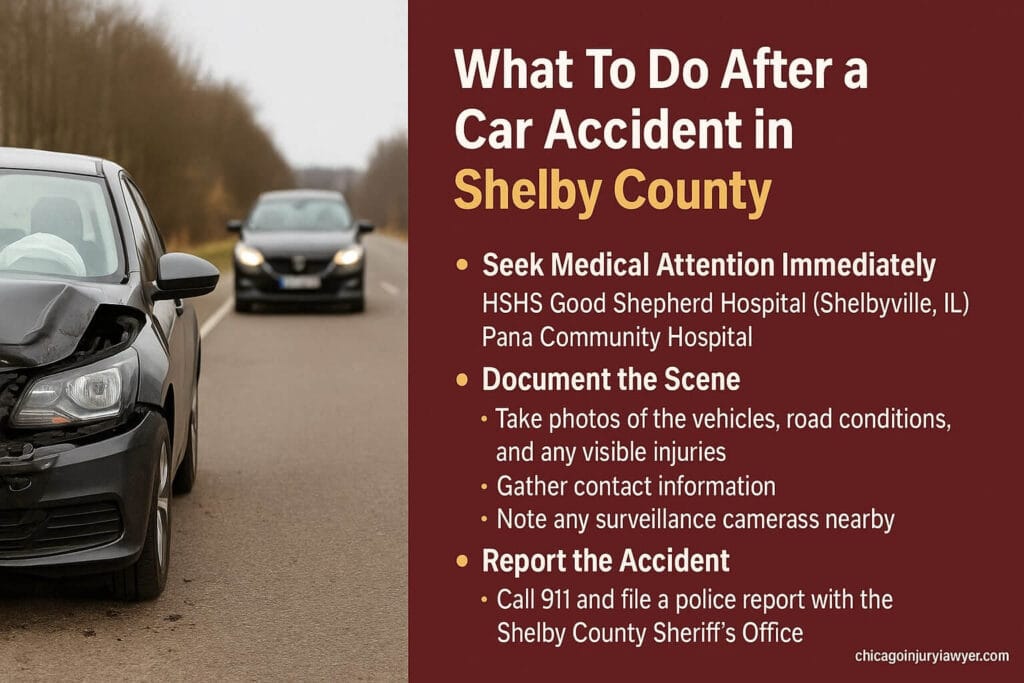 What to Do After a Car Accident in Shelby County