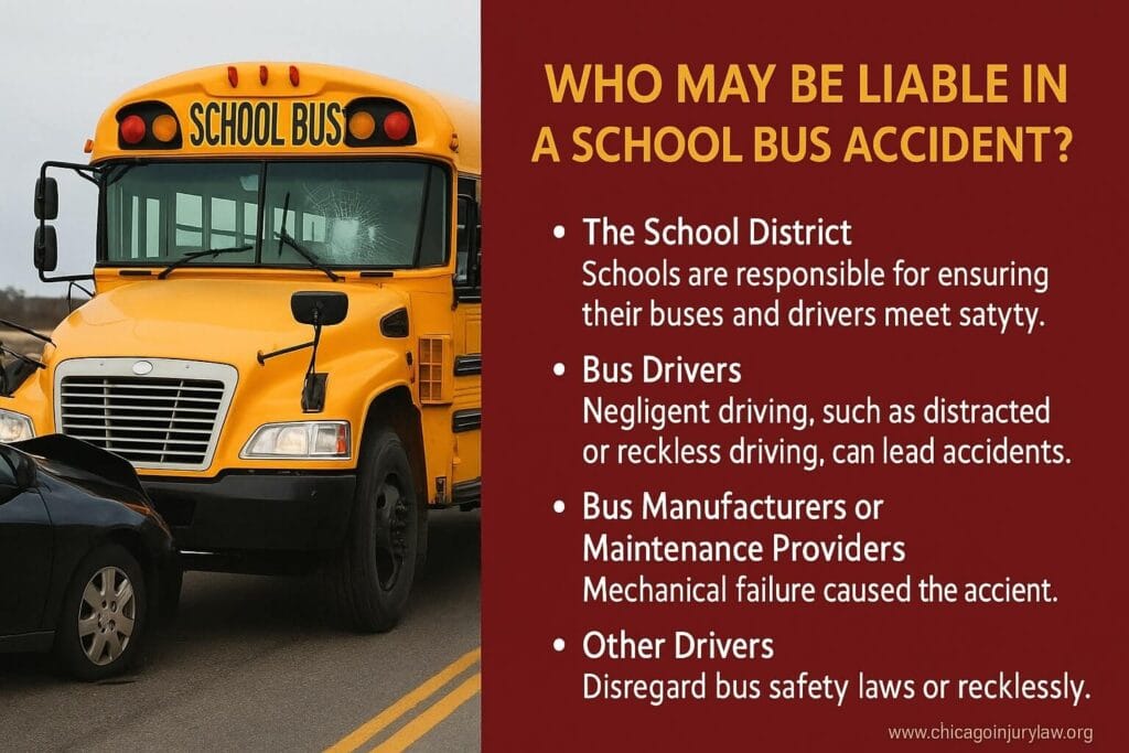 Who May Be Liable in a School Bus Accident