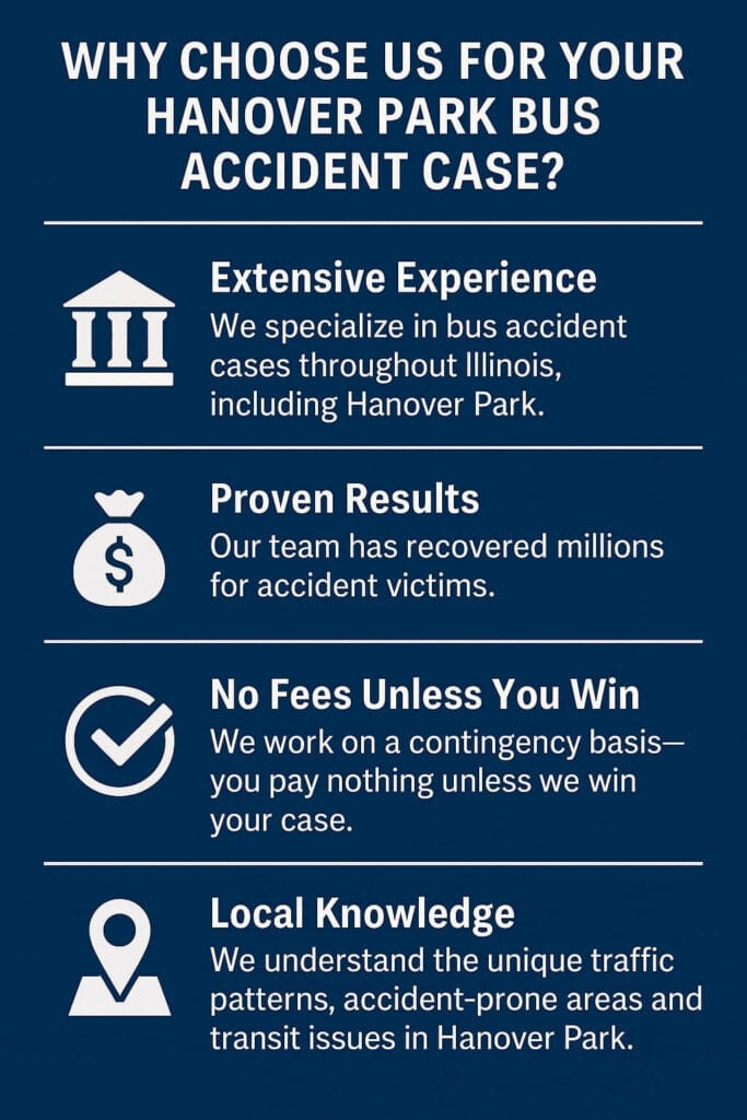 Why Choose Us for Your Hanover Park Bus Accident Case