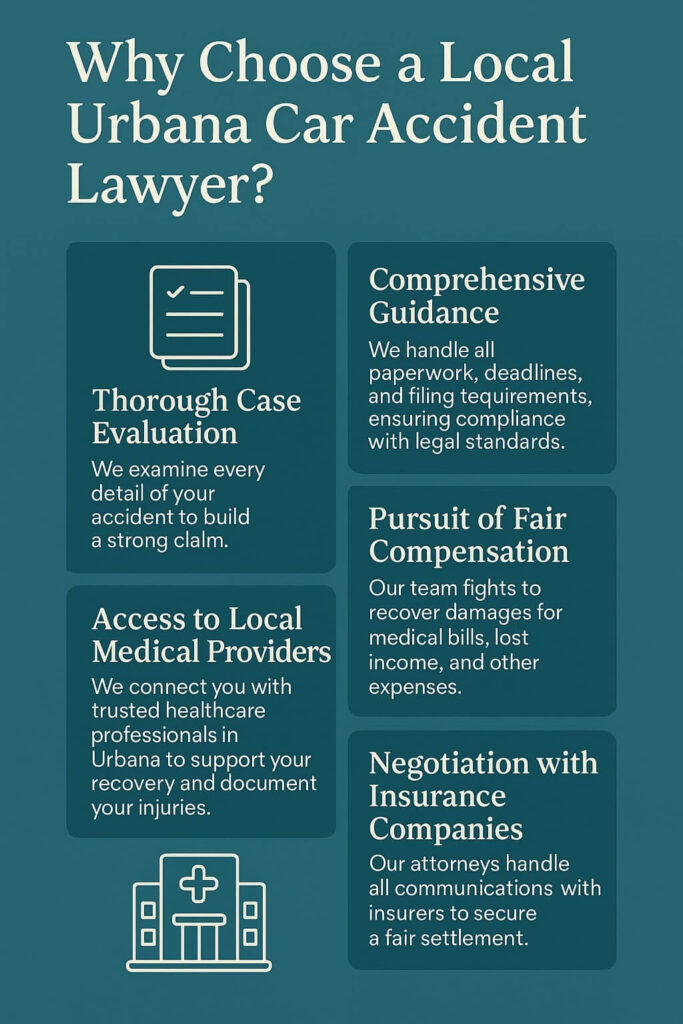 Why Choose a Local Urbana Car Accident Lawyer