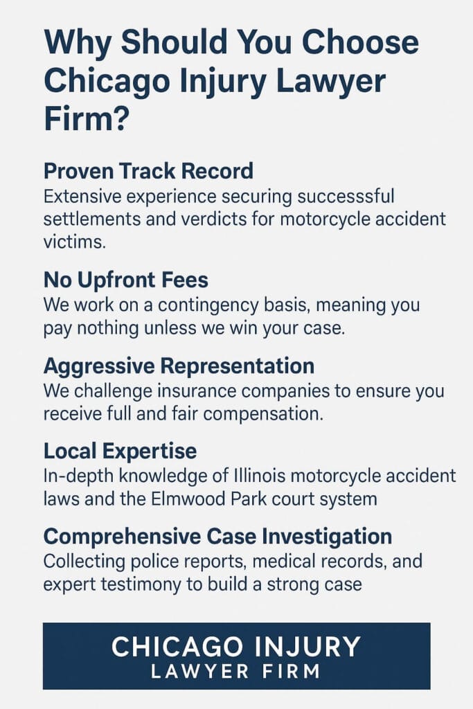 Why Should You Choose Chicago Injury Lawyer Firm