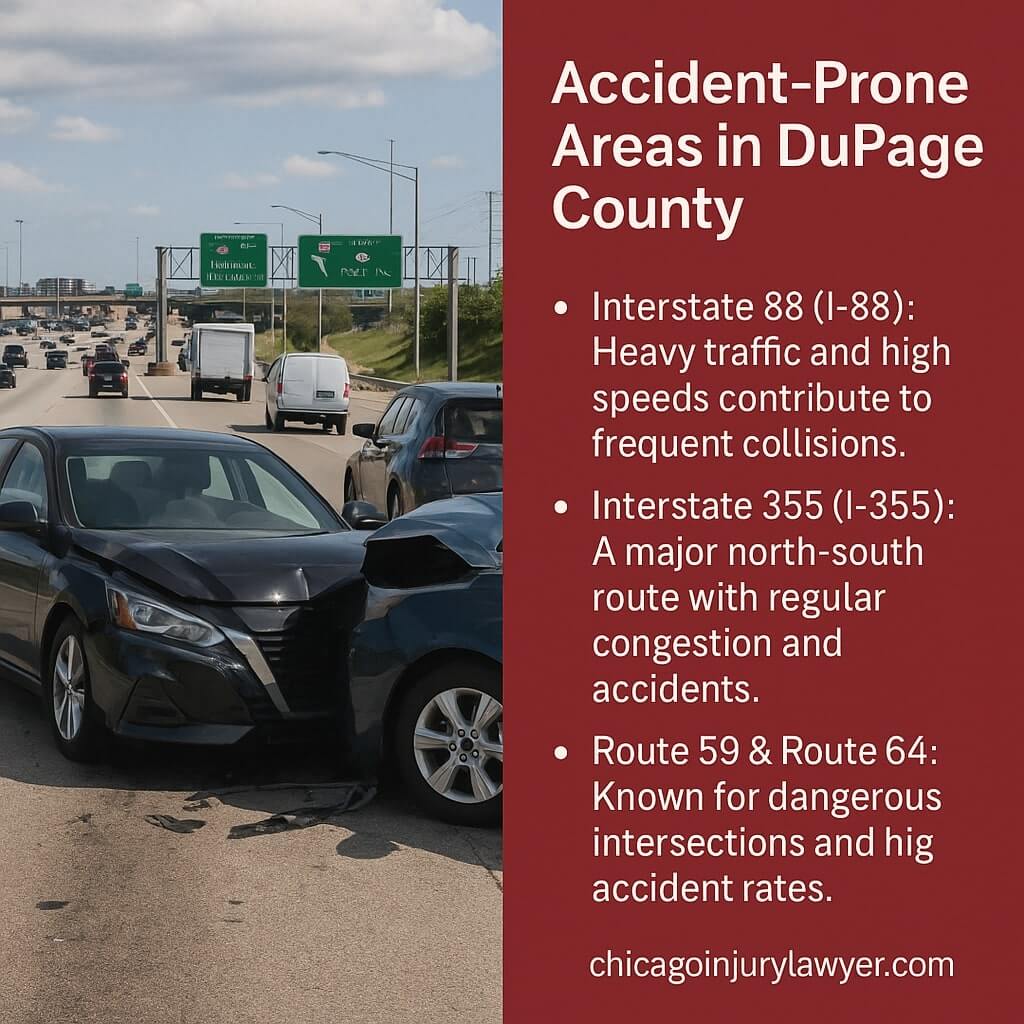 Accident-Prone Areas in DuPage County