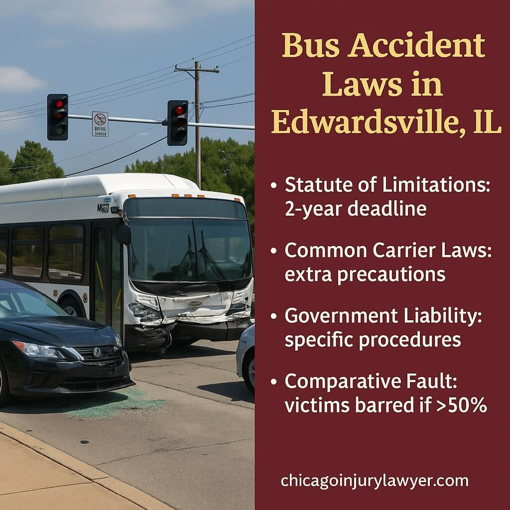 Bus Accident Laws in Edwardsville