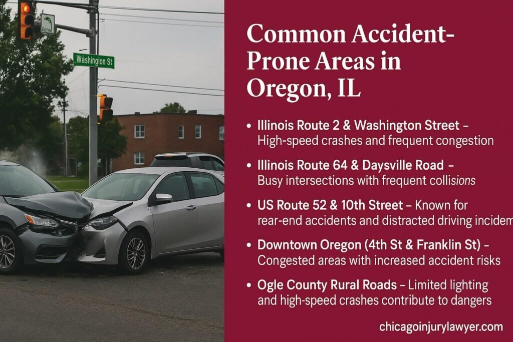 Common Accident-Prone Areas in Oregon