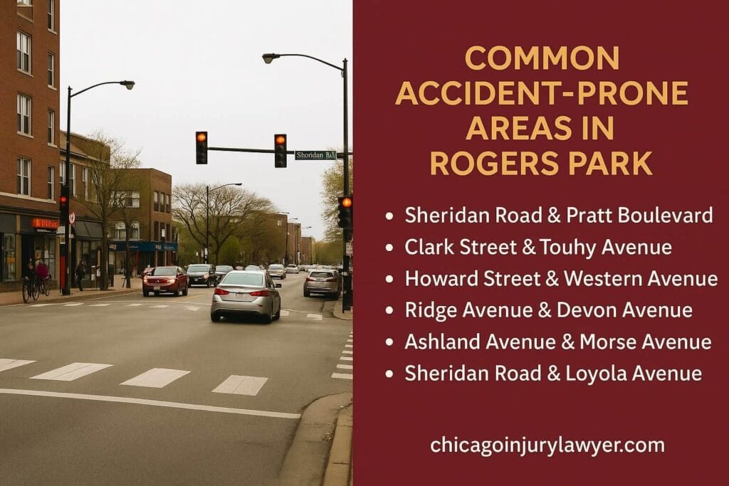 Common Accident-Prone Areas in Rogers Park