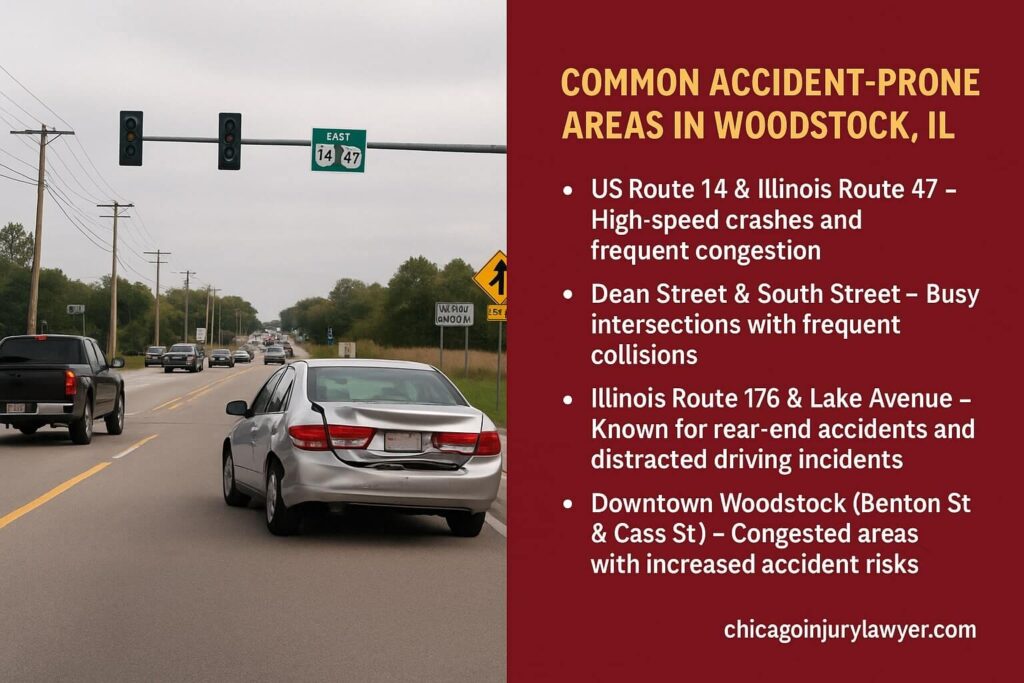Common Accident-Prone Areas in Woodstock