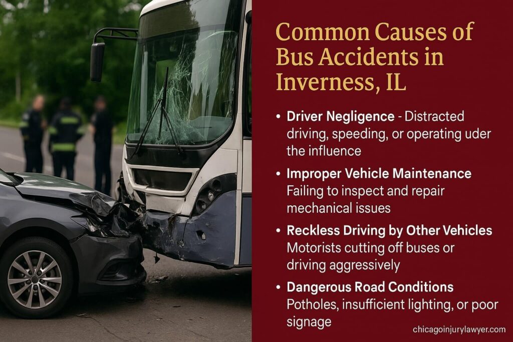 Common Causes of Bus Accidents in Inverness
