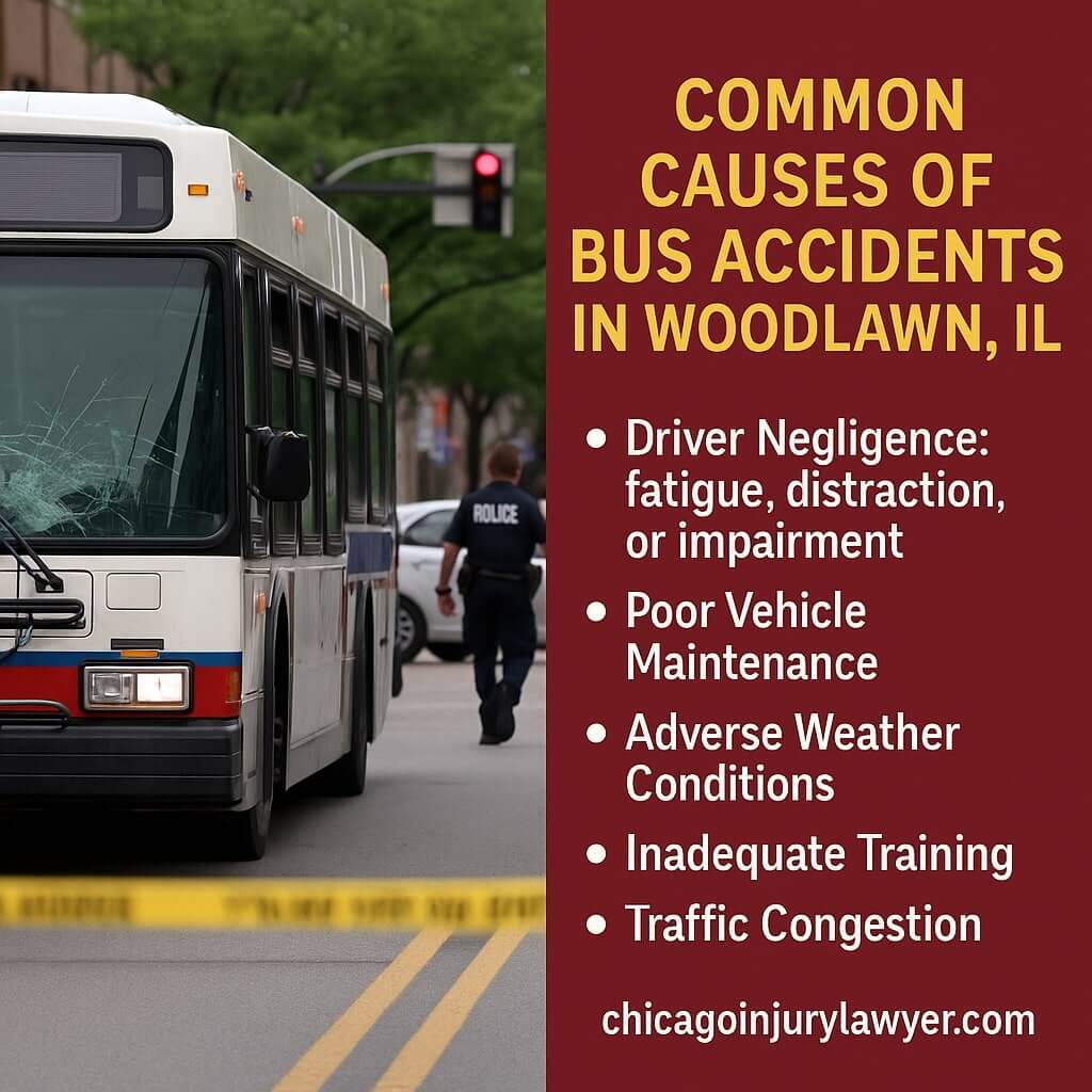 Common Causes of Bus Accidents in Woodlawn