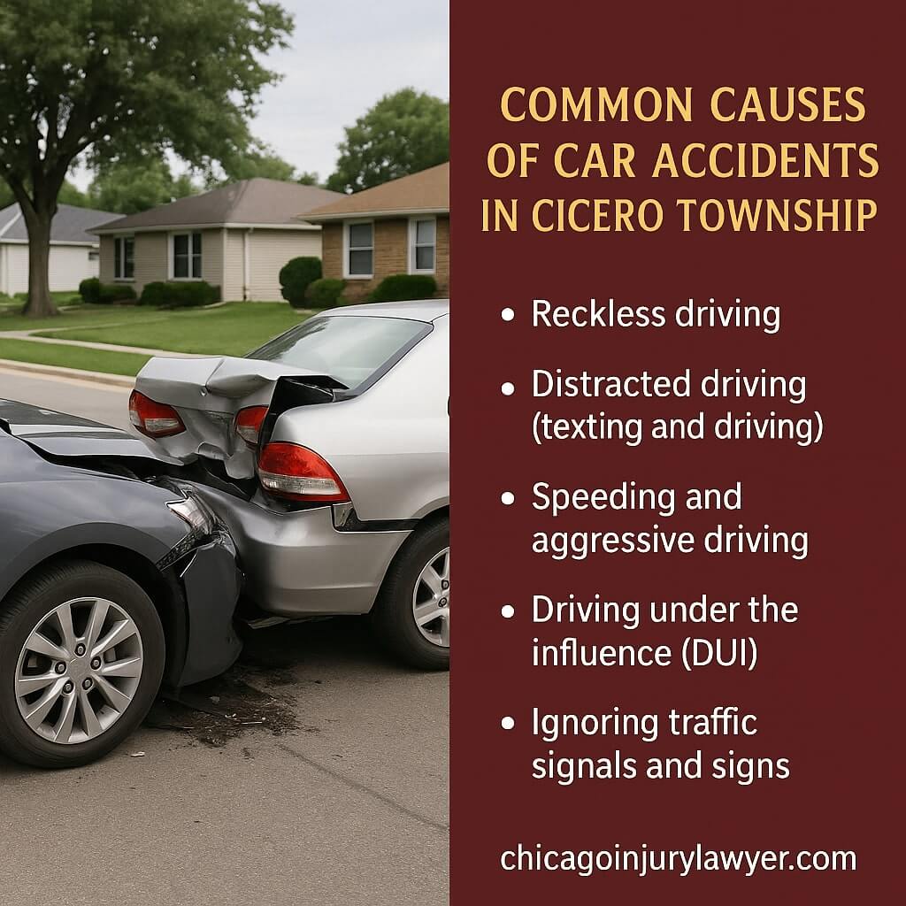 Common Causes of Car Accidents in Cicero Township