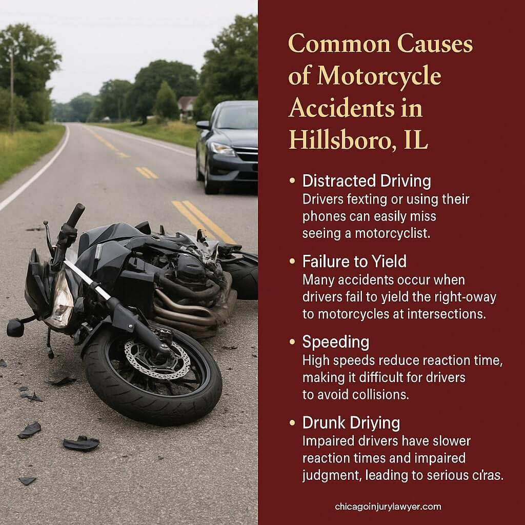 Common Causes of Motorcycle Accidents in Hillsboro