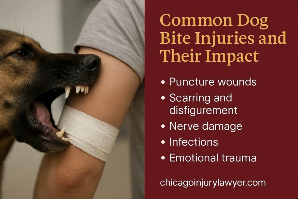 Common Dog Bite Injuries and Their Impact