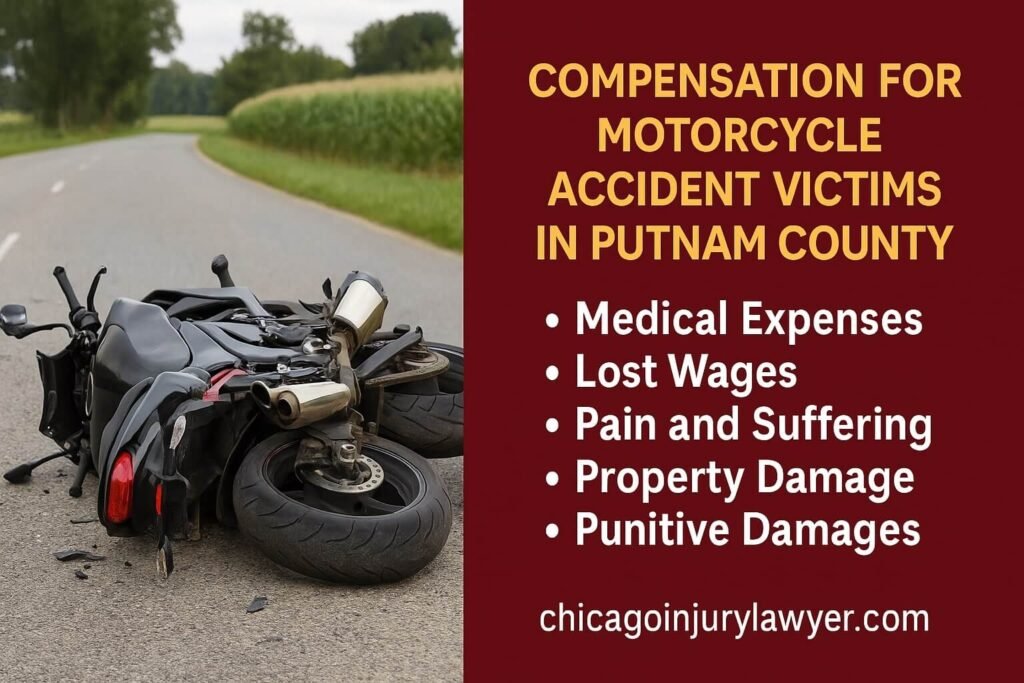 Compensation for Motorcycle Accident Victims in Putnam County