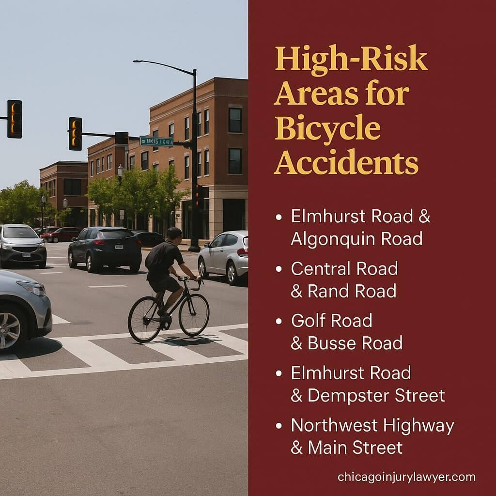 High-Risk Areas for Bicycle Accidents
