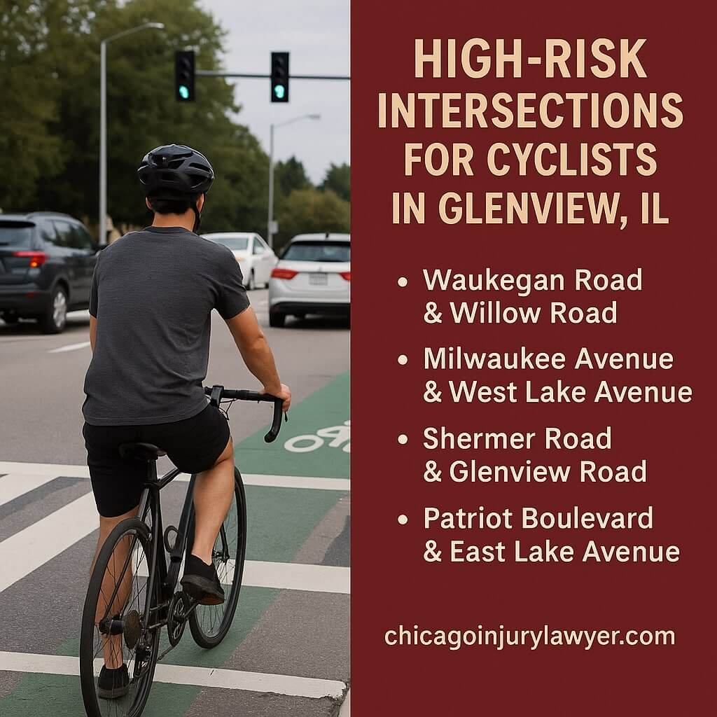 High-Risk Intersections for Cyclists in Glenview