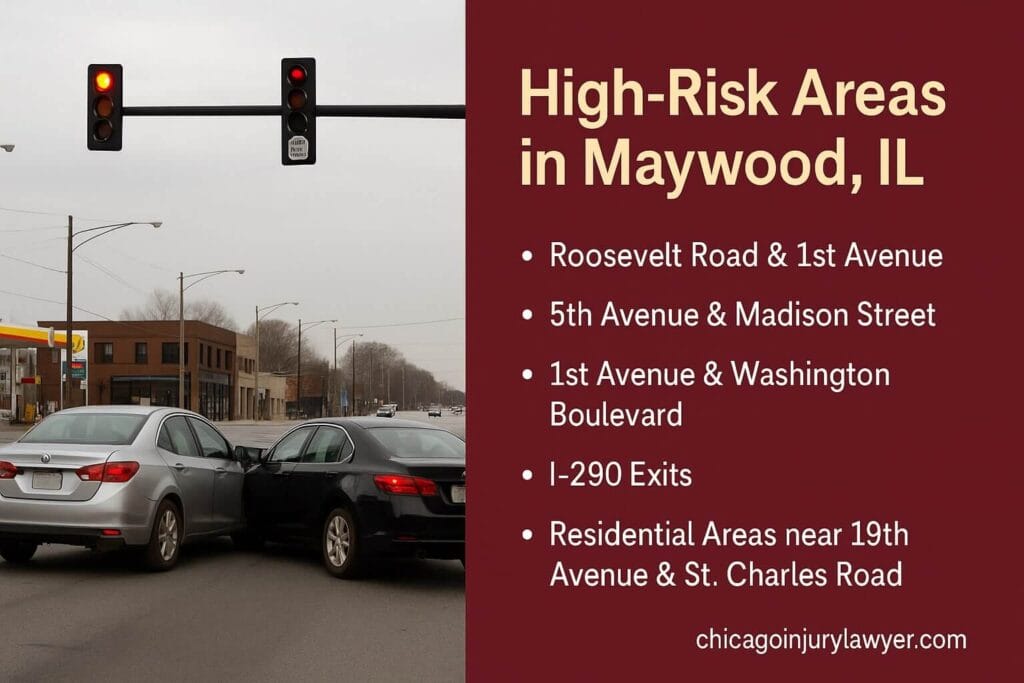 High risks area in Maywood