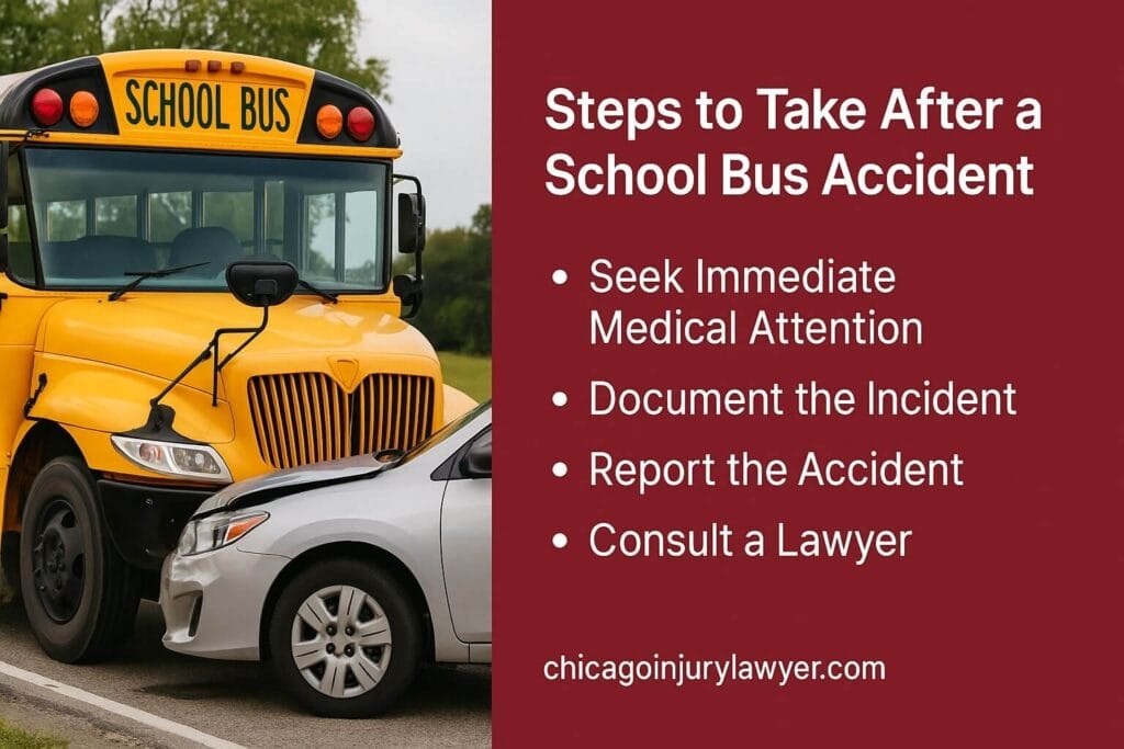 Steps to Take After a School Bus Accident