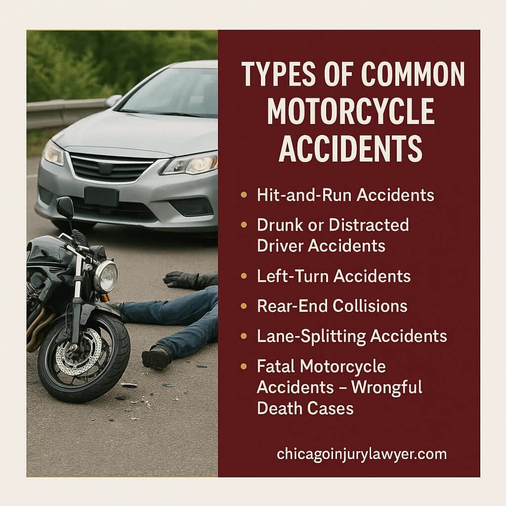 Types of Common Motorcycle Accidents
