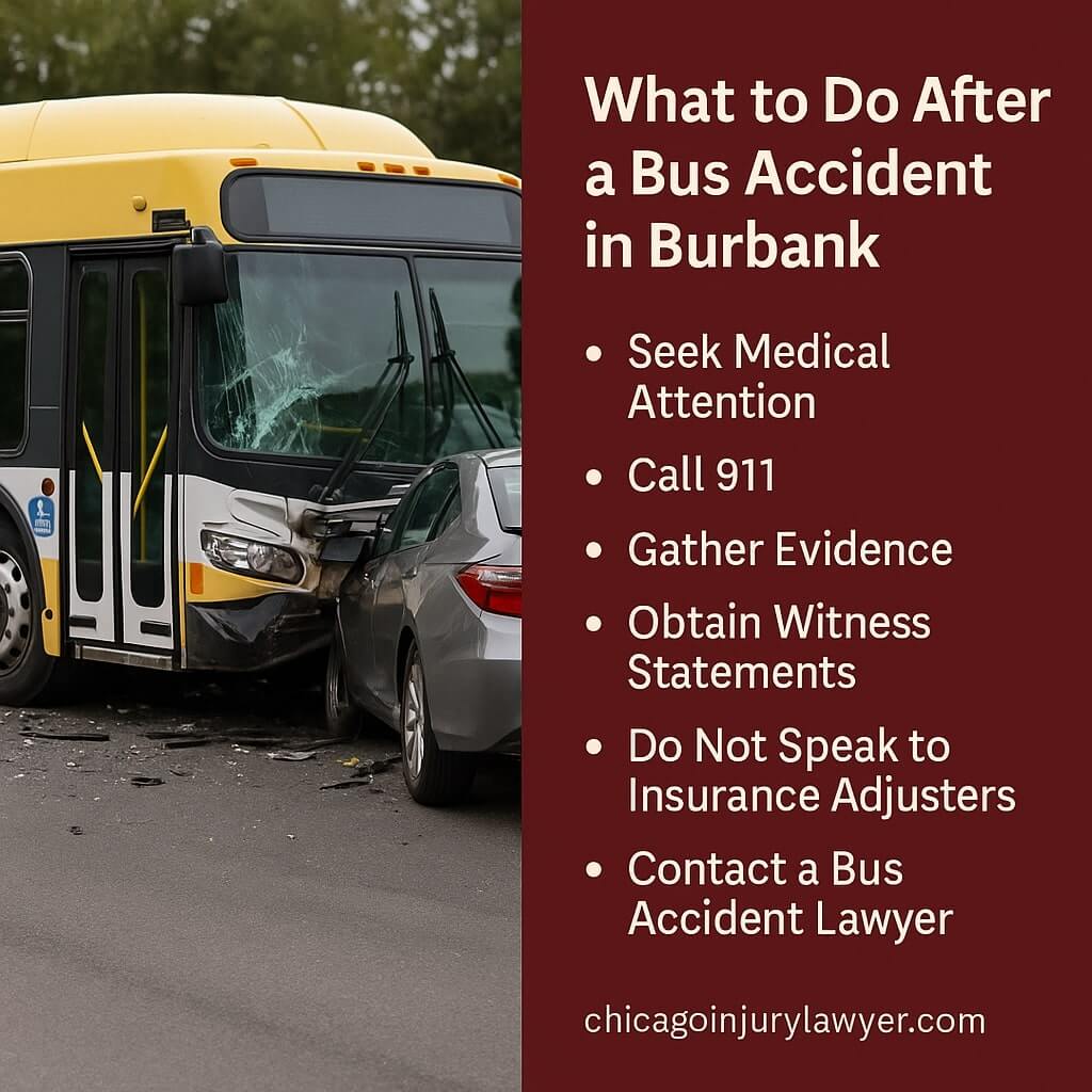 What to Do After a Bus Accident in Burbank